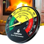 Wood Thermometer, 3.55INCH Large Size Magnetic Stove.... Fixed Price $34.77.