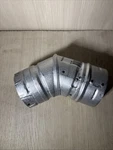 Damaged Box-duravent Stove Pipe Elbow Silver (3PVL-E45R) 2PCS. Fixed Price $77.00.