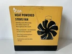 Voda 8-BLADE Heat Powered Wood Stove Log Burner Fireplace Fans Non Electric. Fixed Price $28.70.