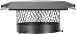 Draft King 12" Black Galvanized Steel Bolt-on Chimney Cap. Fixed Price $154.99.