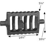 Ashley 1602R (wood/coal) Furnace Cast Iron Shaker Grate (1/4" Hole): 40314-AMP. Fixed Price $79.95.