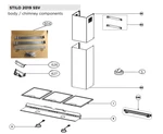 Hardware Kit For Faber Chimney Hood Models STIL24SSV, STIL30SSV, Etc.....hm-roc. Fixed Price $35.88.