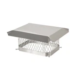 Master Flow CC913SS 9IN 13IN Stainless Steel Fixed Chimney Cap. Fixed Price $44.99.