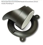 Rectorseal Dura G-o-n 82764 Nozzle & Escutcheon, Direct Install, Plumbing, 4". Fixed Price $82.49.