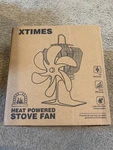 Xtimes Wood Stove Fan Heat Powered Fireplace With Magnetic Thermometer. Fixed Price $49.99.