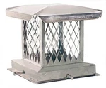 Forever Stainless Steel Single Bolt Diamond Mesh Chimney Caps. Fixed Price $69.95.