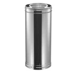 Share Duravent Duraplus 24 X 6" Galvanized Steel Triple Wall Stove Pipe, (open B. Fixed Price $132.94.