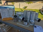 Duravent Pelletvent For Multi-fuel 3IN. Diameter Horizontal Kit 3PVL-KHA New. Fixed Price $255.00.