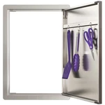 Sersper Outdoor Kitchen Door, 17" W X 24" Stainless Steel Single Access Doo.... Fixed Price $97.20.