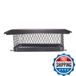 Hy-c Shelter 18 X Single Flue Bolt-on Chimney Cap Fully Assembled Galvanized. Fixed Price $121.02.