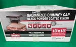 Shelter SC1313L 13"X13" Hy Galvanized Steel Chimney Cap. Fixed Price $59.95.