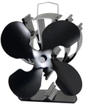 Voda Wood Stove Fan Heat Powered Fireplace No Electric, Xx Large, Black. Fixed Price $42.64.