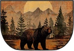 Fireplace Hearth Rug Mats Cabin Southwestern Fireproof Resista.... Fixed Price $56.96.