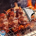 Anyuecoco Skewers For KABOBS,2 Pcs 14-INCH 3 Way Grilling,s.... Fixed Price $20.00.