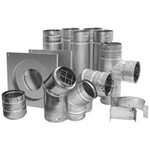 Duravent 3PVL-KHE 3" Universal Pellet Corner Installation Pipe Kit. Fixed Price $377.96.