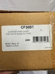 CF30BT(CONTEMPORARY Hood For ILDV30 Black Texture). Fixed Price $50.00.