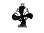 Heat Powered Stove Fan For Wood & Pellet Burners: Compatible With Log Burners.... Fixed Price $108.75.