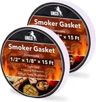 Unco Smoker Gasket, Pack, 15 Ft, 1/2" X 1/8", High Temp, Black. Fixed Price $13.35.