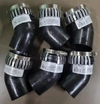 6 Pack Duravent Polypro 3PPS-E45BC 3" Single Wall Elbow Degree With Clamp. Fixed Price $119.99.