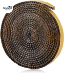Fireplace Tape Seal, 0.4"X1/8"X118" Self-adhesive Fiberglass Rope Wood Stov. Fixed Price $16.57.