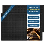Axieso Bar Mats 18" 12" Pack Heavy Duty Non-slip Rubber Spill For H.... Fixed Price $30.80.
