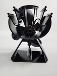 Voda 4-BLADE Heat Powered Stove Fan For Wood/log Burner/fireplace Model VDSF624B. Fixed Price $39.99.