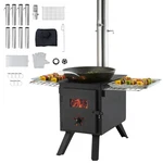 Wood Stove, 86 Inch, Alloy Steel Camping Tent Portable Burning. Fixed Price $186.75.