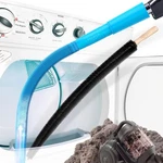 Holikme 2 Pieces Dryer Vent Cleaner Kit, Lint Vacuum Attachment Blue. Fixed Price $22.69.