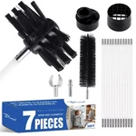 Bluesea 7 Pieces 30 Feet Dryer Vent Cleaner Kit, Reinforced Ft, Upgrade. Fixed Price $38.57.
