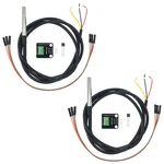 2 Pack Temperature Sensor Module Kit With Waterproof Stainless Steel Probe, T.... Fixed Price $18.42.