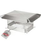 Hy-guard HGSS913 Single Flue Bolt On Stainless Steel Chimney Cover 9"X13" Usa. Fixed Price $94.99.