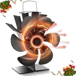 Powered Wood Stove For Buddy Heater 6-BLADE Fireplace Fan, Increas.... Fixed Price $50.57.