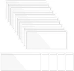 Patikil 3X1.3" Self-adhesive Label Holders With Top Open For 3X1.3, Clear. Fixed Price $17.30.