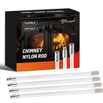 Bluesea 4 Pieces Chimney Sweep Kit Nylon Rod, 13 Feet White. Fixed Price $52.71.