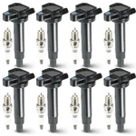 Hurotoms 8PCS Ignition Coil Pack Iridium Spark Plug Compatible With.... Fixed Price $138.46.