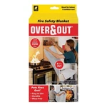 Over & Out Fire Safety Blanket 39.37 38.18 Kitchen Home New In Box. Fixed Price $15.99.