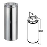 & Duravent 6DT-18SS Inch X Duratech Factory-built Chimney Lengt.... Fixed Price $165.74.