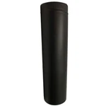 6 In. X 24 Gauge Black Pipe For Wood Burning Stoves. Fixed Price $19.99.