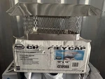 New Master Flow 13" X Chimney Cap CC1313SS Stainless Steel Mesh Free Shippin. Fixed Price $49.99.