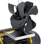 Miaton Wood Stove Fan Powered For Propane Heater 4-BLADE, Black. Fixed Price $40.90.