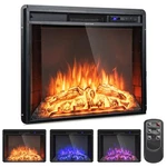 Costway 26" Recessed Electric Fireplace Heater Remote Control 750W/1500W. Fixed Price $159.99.