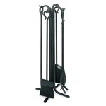 Pilgrim Home And Hearth 18003 Forged Fireplace Tool Set, 28" Tall, Matte Black. Fixed Price $276.28.