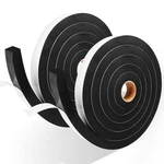 2 Rolls Foam Tape Weather Stripping 1"W X 3/4"T High Density Door Seal 16.5FT. Fixed Price $26.33.