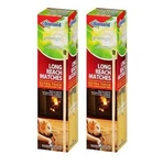 2 Pack Of Diamond Long Reach Matches 75 Count Box = 150 Total - Burn Time. Fixed Price $15.98.