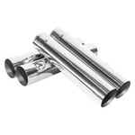 Solowilder 4 Pcs Thicken Stove Pipe Kit 3.5INCH Chimney Flue For Vent Smoke.... Fixed Price $85.65.