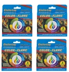 Lot 4 Enviro-log Color-flame, Add Firelog Wood Fires, 3 Ct Each. Fixed Price $16.95.