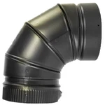 Smoke/stove Pipe 90-DEGREE Elbow, Black Matte Finish, In. DSP8E9-1. Fixed Price $148.85.