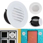 Hg Power Abs Louver Grille Cover Soffit Round Air Vent With Built-in Screen Mesh. Fixed Price $7.90.