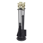 Achla Chelmsford Tool Set, Polished Brass/black WR-45PB. Fixed Price $199.99.