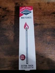 Diamond Extra Long Reach Matches Large Strike Box Firestarter 75 Count. Fixed Price $10.99.